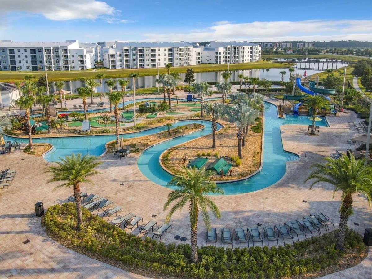 Gorgeous 2Br Lakeview Condo With Waterpark キシミー エクステリア 写真