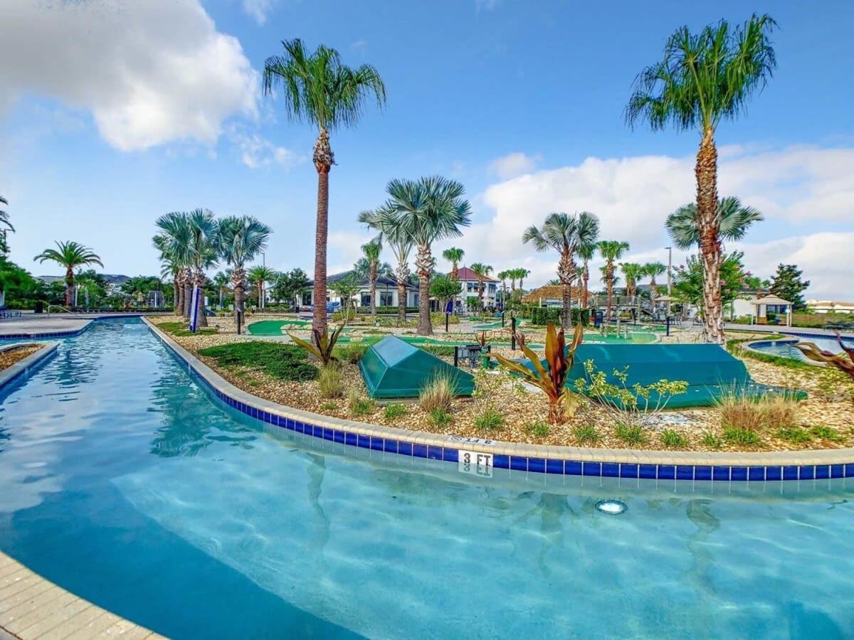 Gorgeous 2Br Lakeview Condo With Waterpark キシミー エクステリア 写真